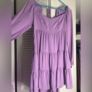 Lavender Mini Dress